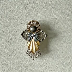 Vintage Angel Pin Brooch
